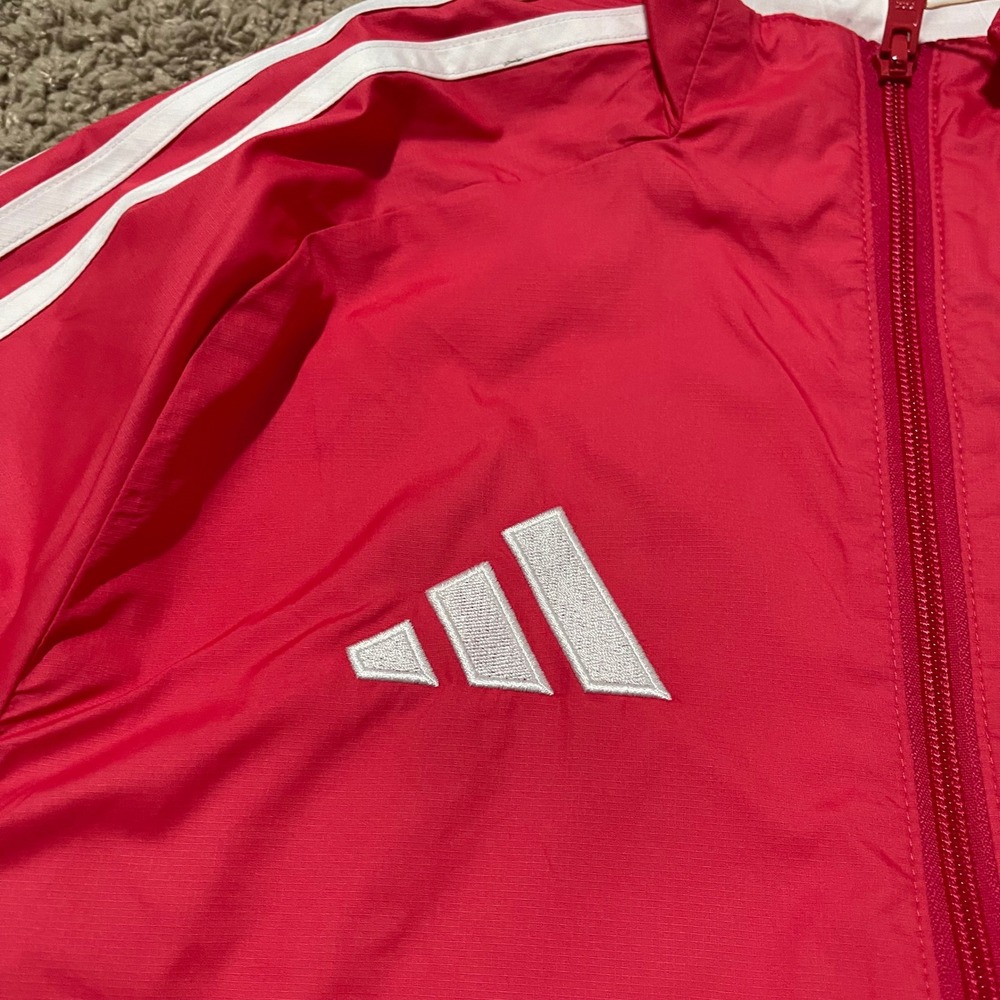 St Louis City SC Anthem Jacket Mens XS City Red Adidas‎ Reversible Full Zip MLS - Picture 6 of 13
